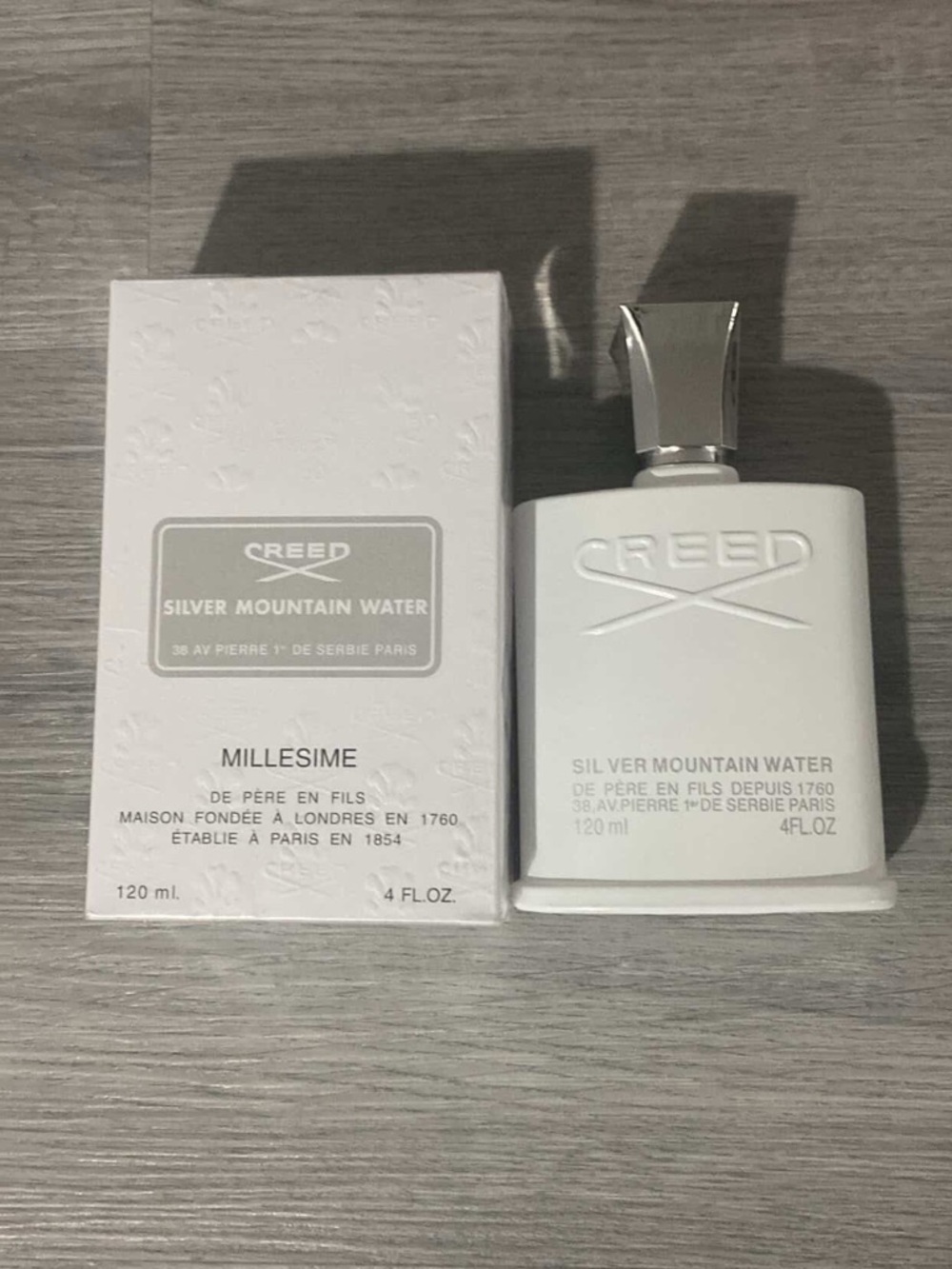 Creed Silver Mountain Water White Box